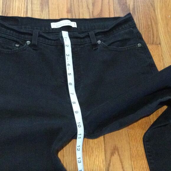 Levi's Black Perfectly Slimming Bootcut 512 Jeans Size 12 - Picture 15 of 16